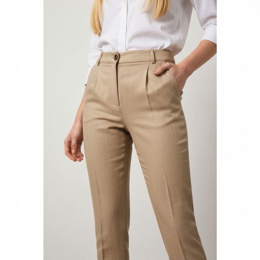 بنطلون قماش كلاسيكي