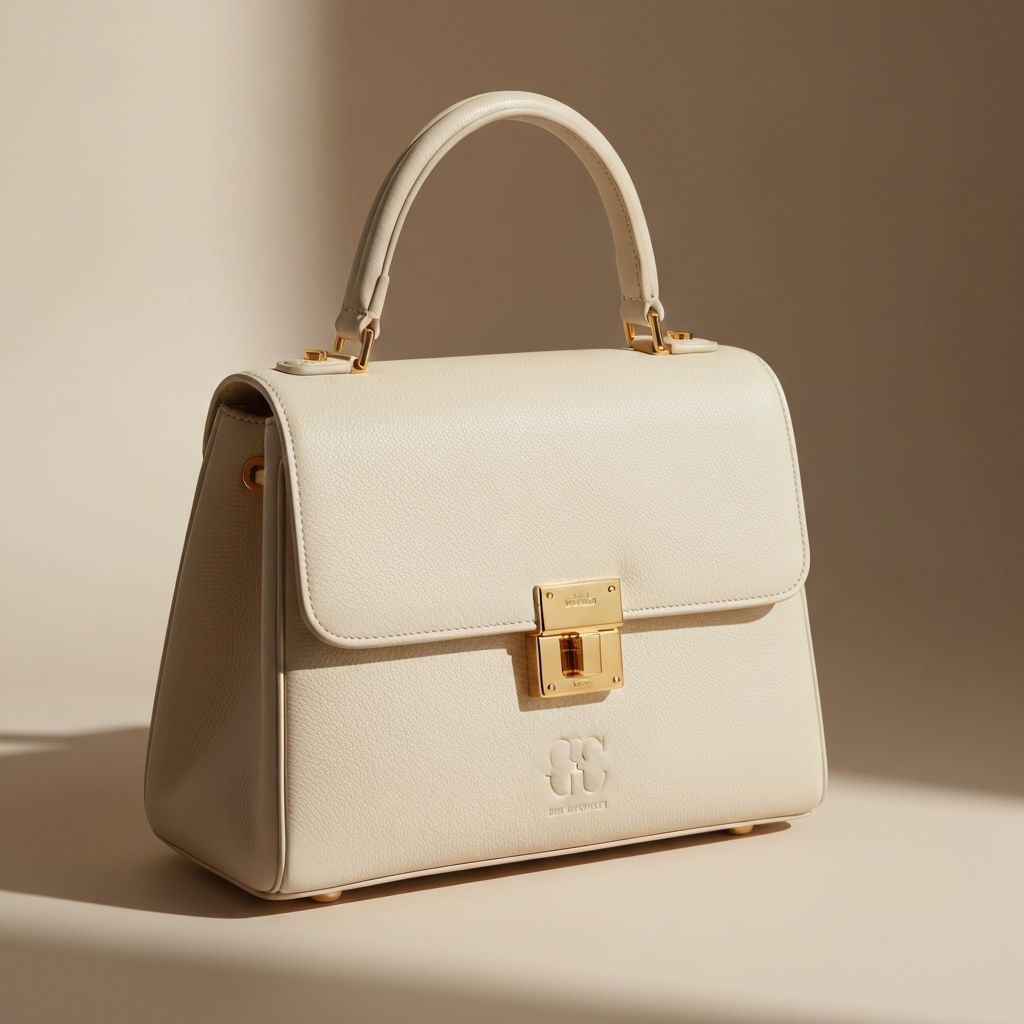 حقيبة جلد فاخرة